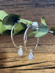 Bild in der Galerie-Ansicht anzeigen, Creolen Stone Groß