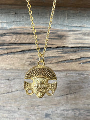 Bild in der Galerie-Ansicht anzeigen, Halskette mit Anhänger Krone