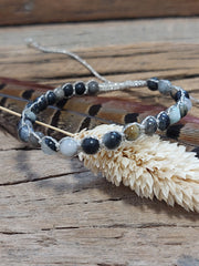 Bild in der Galerie-Ansicht anzeigen, Armband mit Stein silber