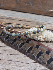 Bild in der Galerie-Ansicht anzeigen, Armband mit Stein gold
