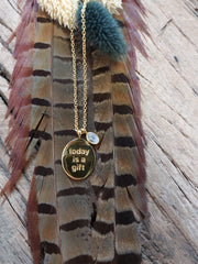 Bild in der Galerie-Ansicht anzeigen, Halskette today is a gift