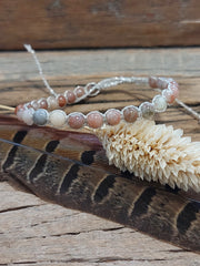 Bild in der Galerie-Ansicht anzeigen, Armband mit Stein silber