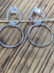 Bild in der Galerie-Ansicht anzeigen, Ohrstecker doppel