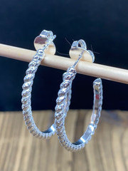 Bild in der Galerie-Ansicht anzeigen, Ohrringe Creolen oval