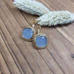 Bild in der Galerie-Ansicht anzeigen, Ohrhänger Glasstein Gold
