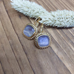 Bild in der Galerie-Ansicht anzeigen, Ohrhänger Glasstein Gold
