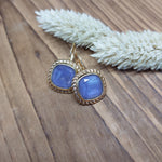 Bild in der Galerie-Ansicht anzeigen, Ohrhänger Glasstein Gold
