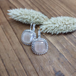 Bild in der Galerie-Ansicht anzeigen, Ohrhänger Glasstein Silber
