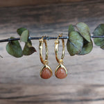 Bild in der Galerie-Ansicht anzeigen, Creolen Stone klein
