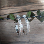 Bild in der Galerie-Ansicht anzeigen, Creolen Feder
