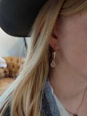 Bild in der Galerie-Ansicht anzeigen, Creolen Stone Groß
