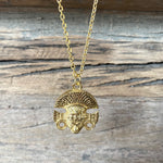 Bild in der Galerie-Ansicht anzeigen, Halskette mit Anhänger Krone
