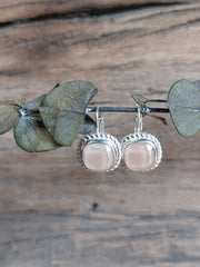 Bild in der Galerie-Ansicht anzeigen, Ohrhänger Glasstein Silber