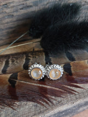 Bild in der Galerie-Ansicht anzeigen, Ohrstecker silber mit Glasstein