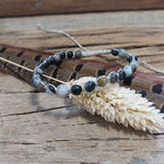 Bild in der Galerie-Ansicht anzeigen, Armband mit Stein silber
