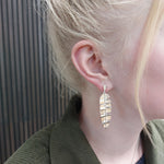 Bild in der Galerie-Ansicht anzeigen, Ohrstecker Feather gross
