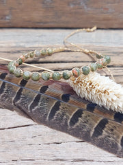 Bild in der Galerie-Ansicht anzeigen, Armband mit Stein gold