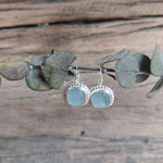 Bild in der Galerie-Ansicht anzeigen, Ohrhänger Glasstein Silber
